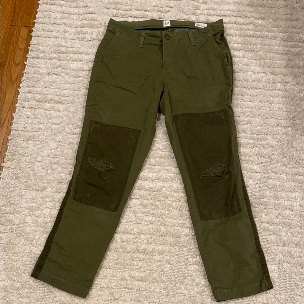 Gap Army Green Pants Sz 2